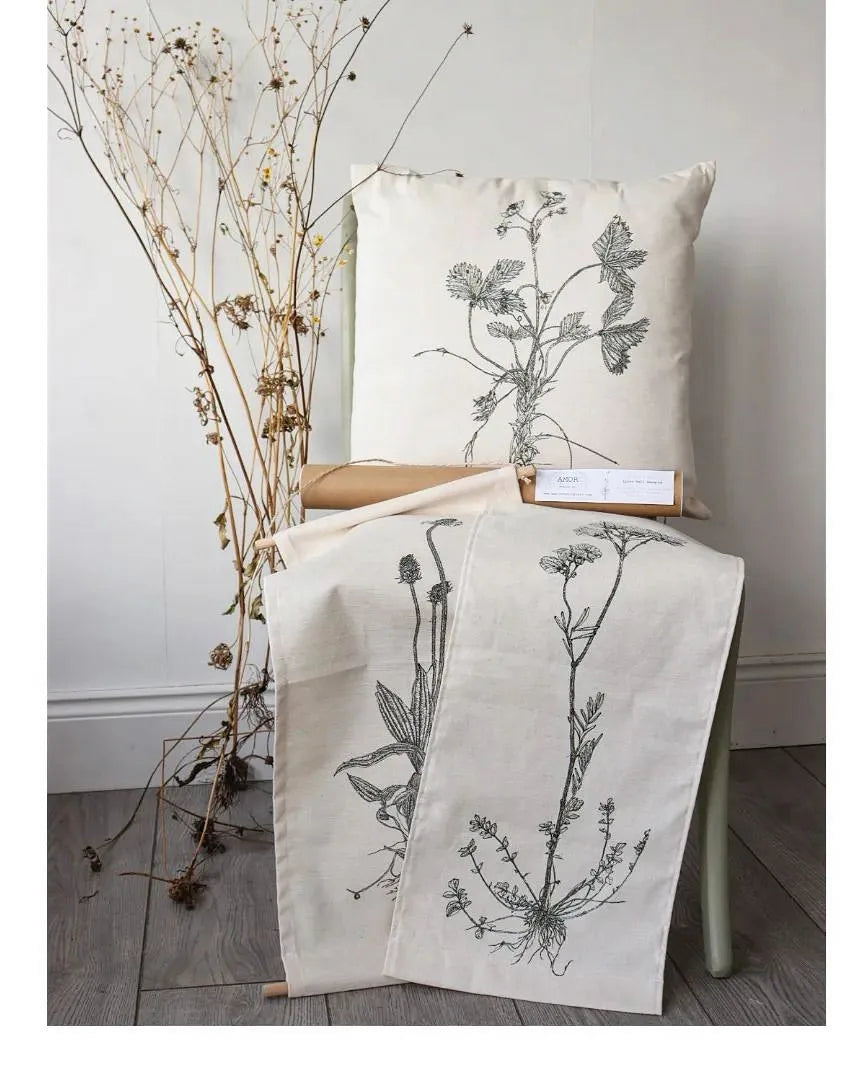 'Bramble' Irish Linen & Cotton mix Cushion/Cover