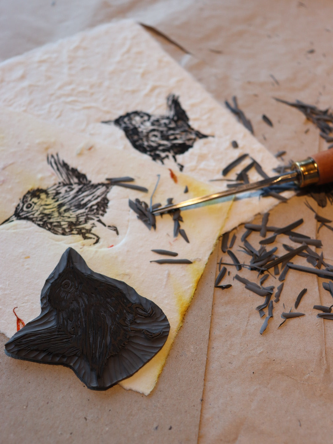 'Little Wren' Original Print