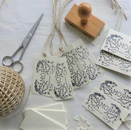 ‘Cuckooflower & Ribwort Plantain’ Linen & Cotton mix Cushion from AMOR Botanical Art, Leitrim
