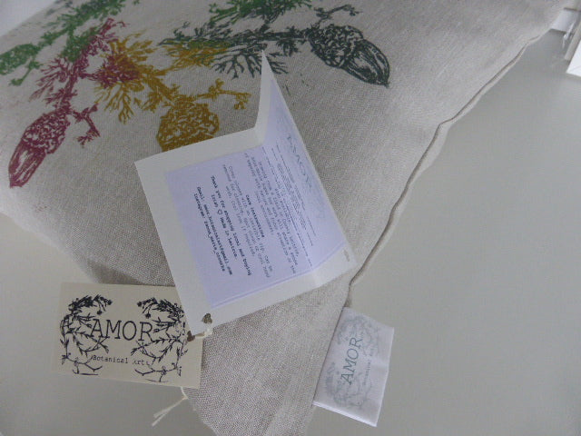 ‘New Beginnings’ Irish Oak Irish Linen Cushion/Cover