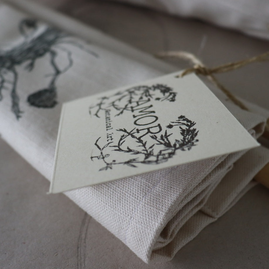 'Cuckooflower' Irish Linen & Cotton mix Wall Hanging